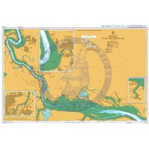 British Admiralty Nautical Chart 2572: The Swale Windmill Creek to Queenborough